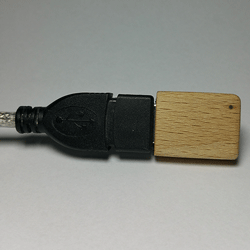 USB-Enigma bei der Arbeit